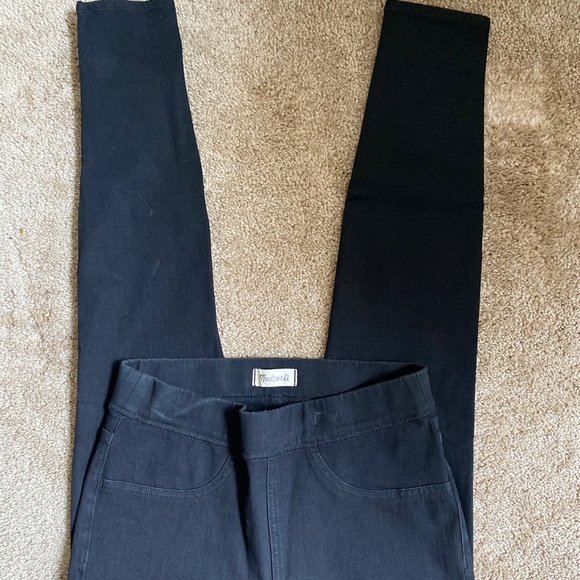 Madewell black jeggings the anywhere jeans 28 - Picture 6 of 7